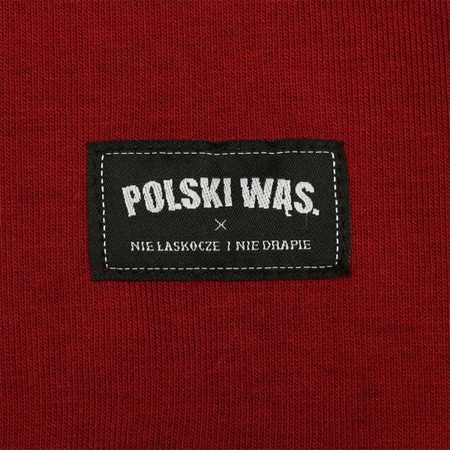 Bluza Polski Wąs Logo Bordo