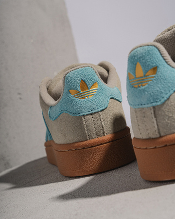 Buty Adidas CAMPUS 00s (IE5588) Putty Grey / Preloved Blue / Gold Metallic