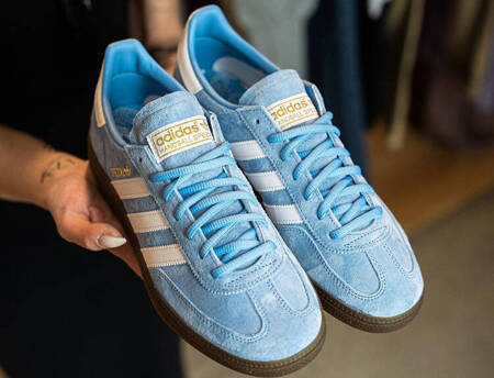 Buty Adidas Handball Spezial (BD7632) Light Blue / Cloud White