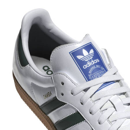 Buty Adidas Samba OG (IE3437) Cloud White / Collegiate Green / Gum