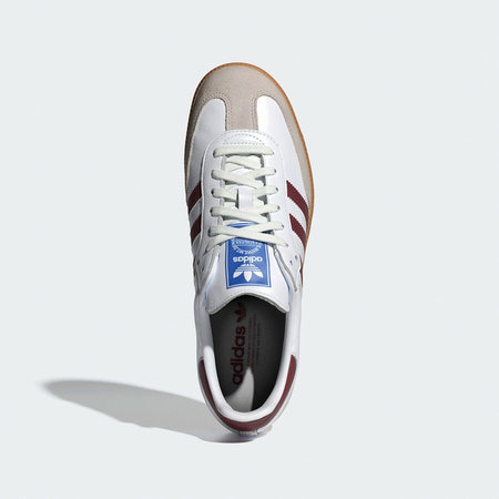 Buty Adidas Samba OG (IF3813) Cloud White / Collegiate Burgundy / Gum