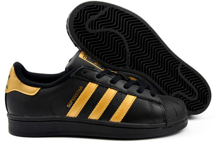 Buty Adidas Superstar "Black Gold" (BB2871)