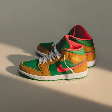 Buty Air Jordan 1 MID (DX4332-700) "Wheat / Watermelon" 