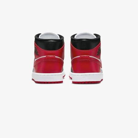 Buty Air Jordan 1 Mid (BQ6472-079) Black/Gym Red-White