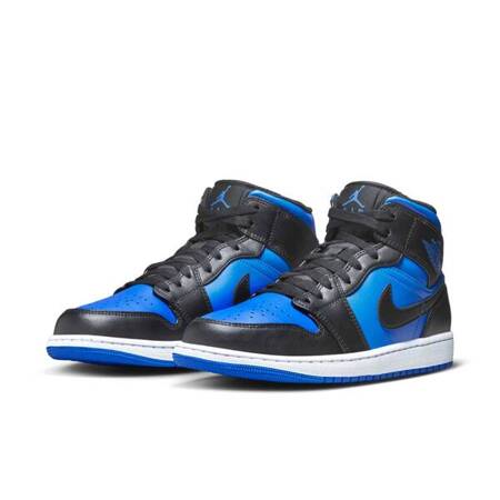 Buty Air Jordan 1 Mid (DQ8423-042) Black/Royal Blue-Black-White