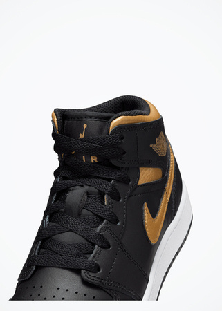 Buty Air Jordan 1 Mid (DQ8423-071) Black/Metallic Gold