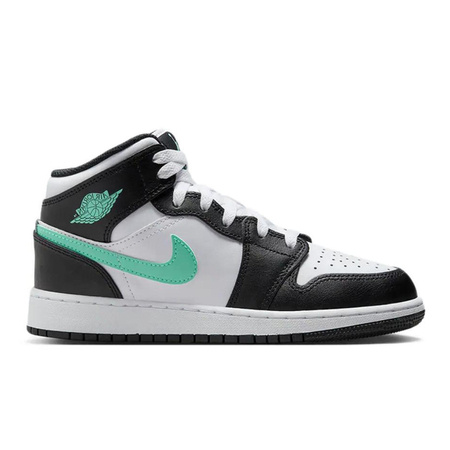 Buty Air Jordan 1 Mid (DQ8423-103) White/Black/Green Glow