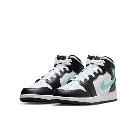 Buty Air Jordan 1 Mid (DQ8423-103) White/Black/Green Glow