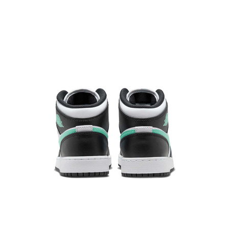 Buty Air Jordan 1 Mid (DQ8423-103) White/Black/Green Glow