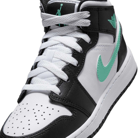 Buty Air Jordan 1 Mid (DQ8423-103) White/Black/Green Glow