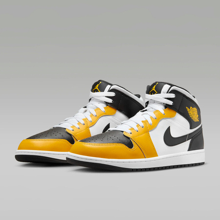 Buty Air Jordan 1 Mid (DQ8423-701) Yellow Ochre/White/Yellow Ochre/Black