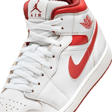 Buty Air Jordan 1 Mid (FJ3458-160) White/Lobster-Dune-Red-Sail