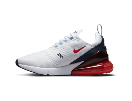 Buty Nike Air Max 270 (DJ5172-100) WHITE/CHILE RED-MIDNIGHT NAVY