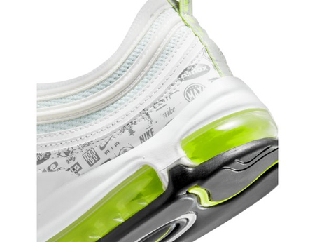 Buty Nike Air Max 97 (DH0006-100) WHITE/VOLT-BLACK-PURE PLATINUM
