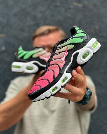 Buty Nike Air Max Plus (CD0609-010) Black/White-Green Strike