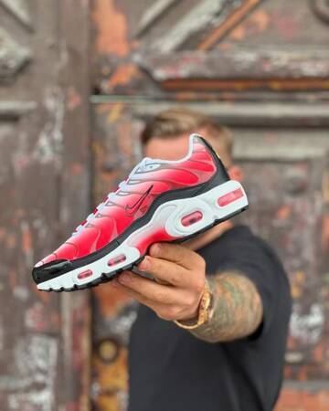 Buty Nike Air Max Plus (FD9768-100) White/Black/Light Crimson