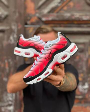 Buty Nike Air Max Plus (FD9768-100) White/Black/Light Crimson