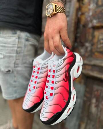 Buty Nike Air Max Plus (FD9768-100) White/Black/Light Crimson