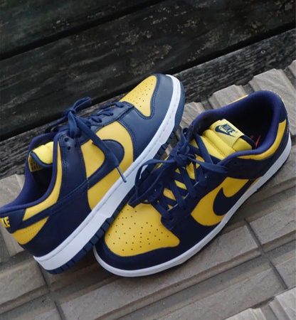 Buty Nike Dunk LOW (CW1590-700) Varsity Maize/Midnight Navy