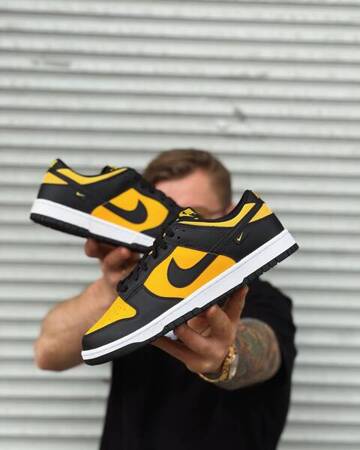 Buty Nike Dunk LOW (FZ4618-001) Black/University Gold-White