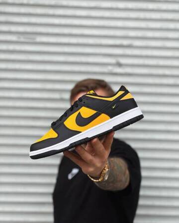 Buty Nike Dunk LOW (FZ4618-001) Black/University Gold-White