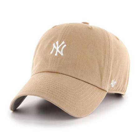 Czapka 47 Brand MLB New York Yankees BASE RUNNER '47 Clean Up (Khaki)