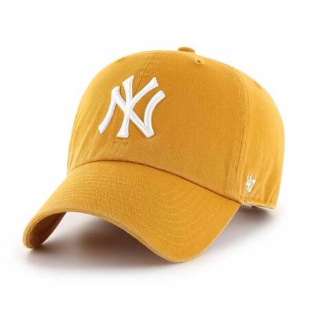 Czapka 47 Brand MLB New York Yankees Clean Up (B-RGW17GWSNL-GR) Goldenrod