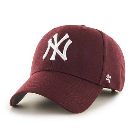 Czapka MLB New York Yankees '47 Brand (B-MVP17WBV-KMA) Dark Maroon