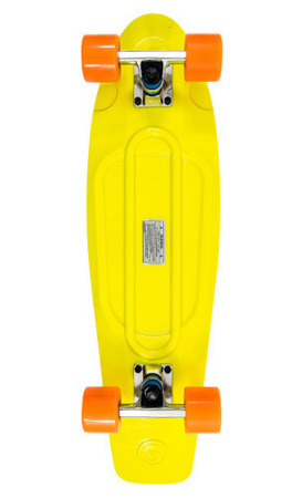 Deskorolka Big Fish Skateboards Yellow/Steel/Orange