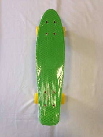 Deskorolka Fish Skateboards Green/green/yellow