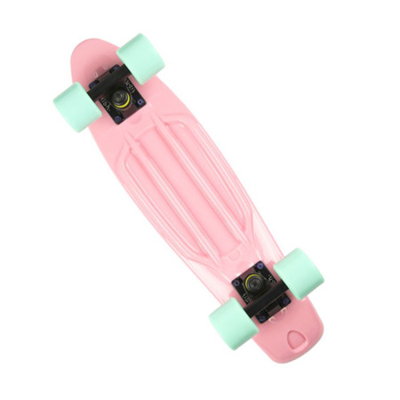 Deskorolka Fish Skateboards Summer Pink/Black/Summer Green