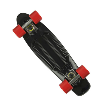 Deskorolka Fish Skateboards black/black/red