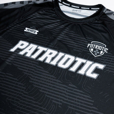 Koszulka Patriotic Football Lines Black