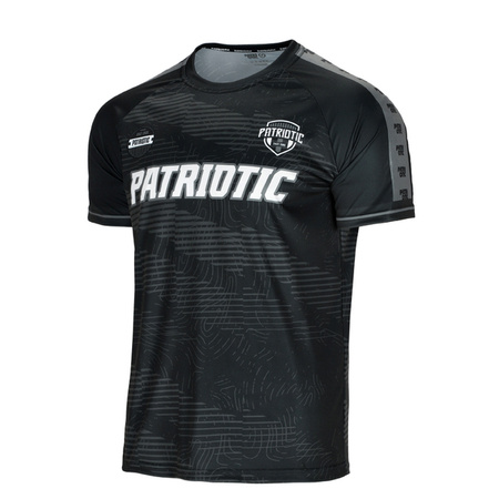 Koszulka Patriotic Football Lines Black