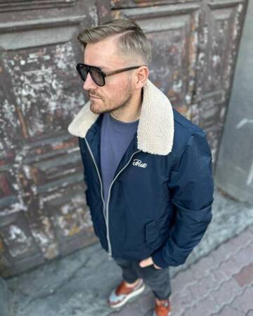 Kurtka PROSTO BOMBER JACKET Navy