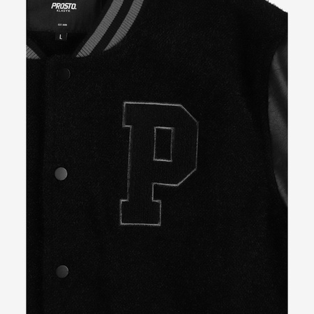 Kurtka PROSTO Varsity Jacket Black