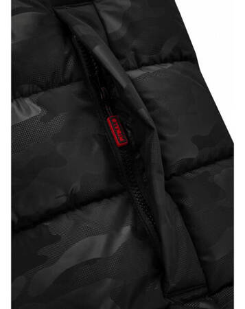 Kurtka zimowa Pit Bull Airway V Hooded Jacket Black/Camo