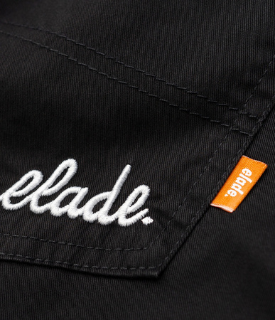 Spodnie Elade JOGGER HANDWRITTEN Black