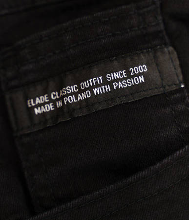 Spodnie Elade REGULAR CLASSIC BLACK DENIM