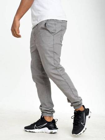 Spodnie Jigga Wear Jogger Crown Raw Grey