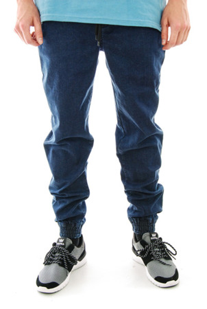 Spodnie Nasa Hustla Jogger Blue Jeans 