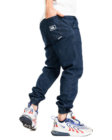 Spodnie New Bad Line JOGGER ICON JEANS Navy