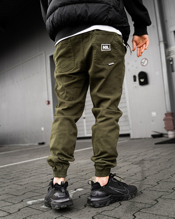 Spodnie New Bad Line JOGGER ICON Khaki