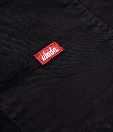 Szorty Elade PATCH Black Denim